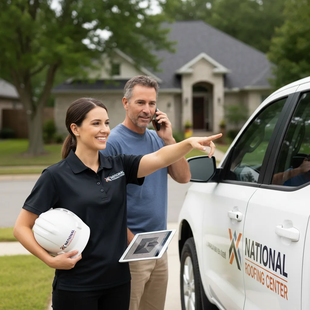 National Roofing Center customer support in Shamrock