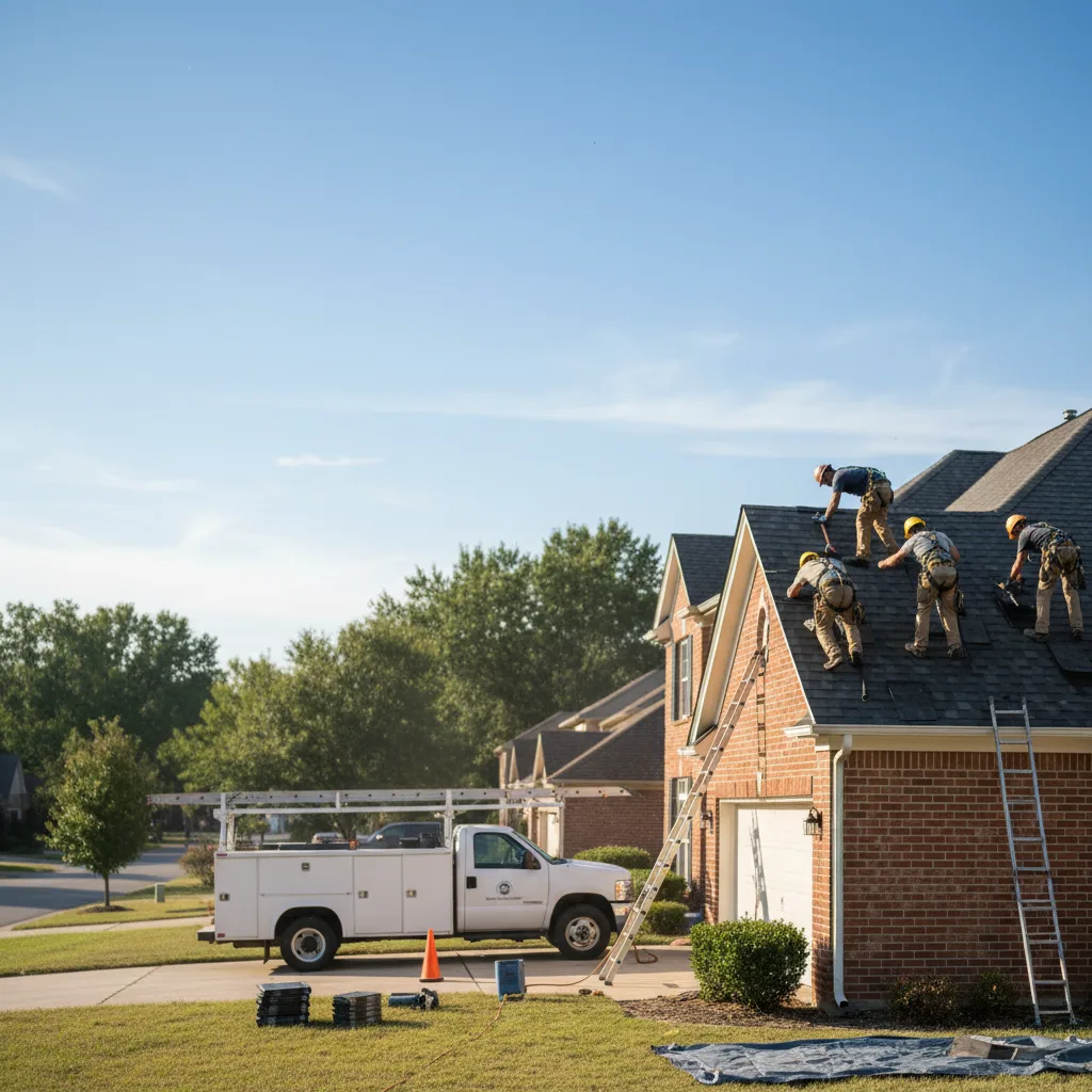 Roof Repair in Shamrock